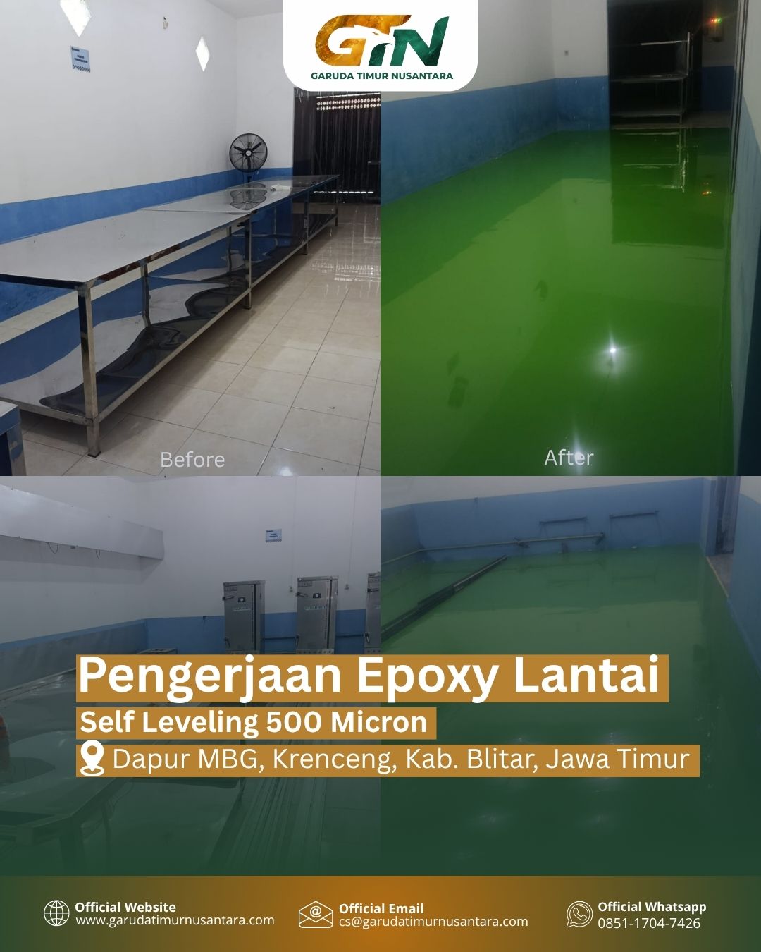Dapur MBG, Krenceng, Kab. Blitar