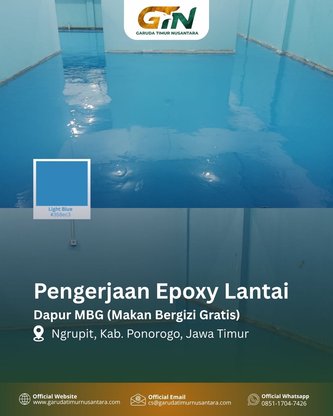 Dapur MBG, Ngrupit, Kab. Ponorogo, Jawa Timur
