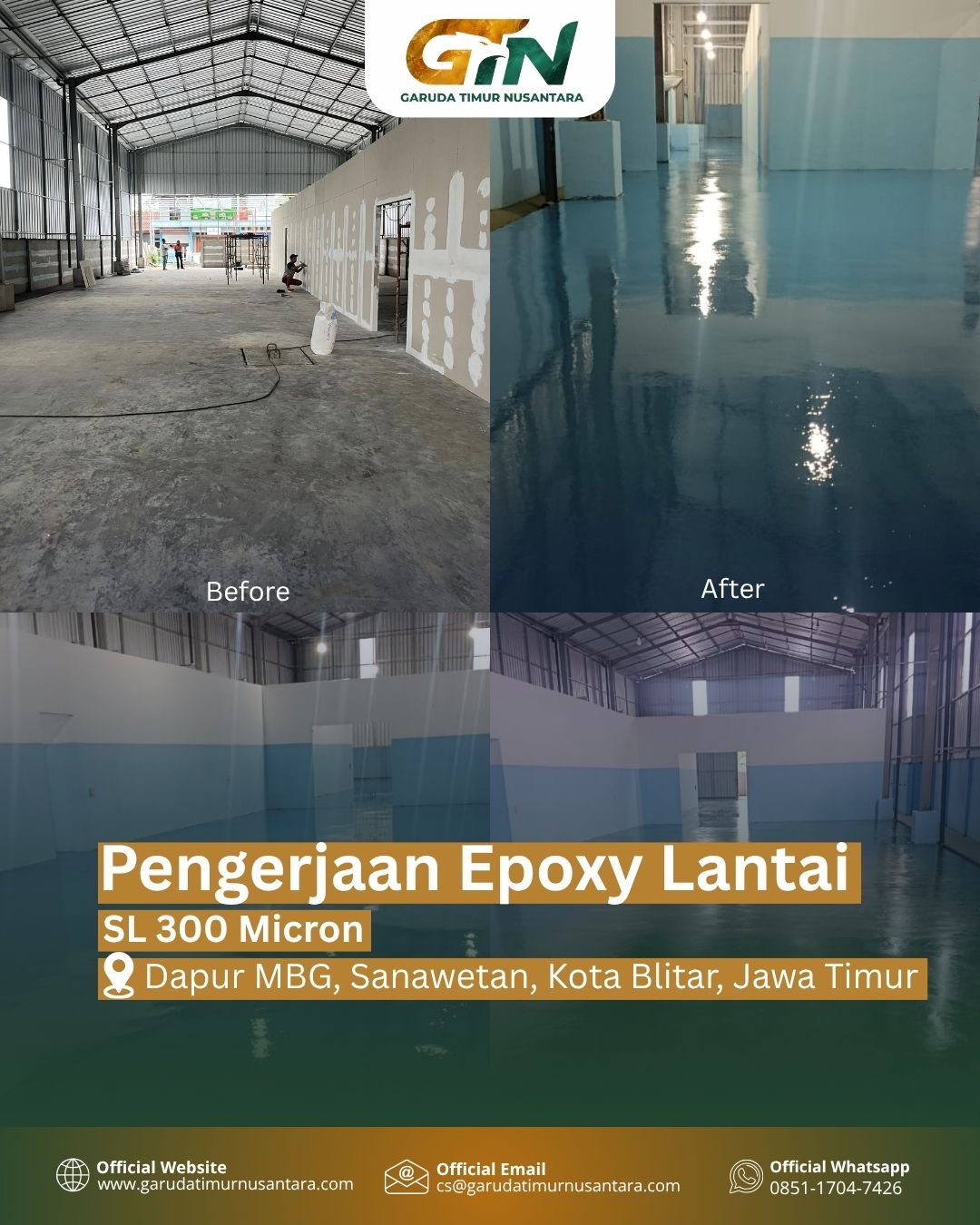 Dapur MBG, Sanawetan, Kota Blitar