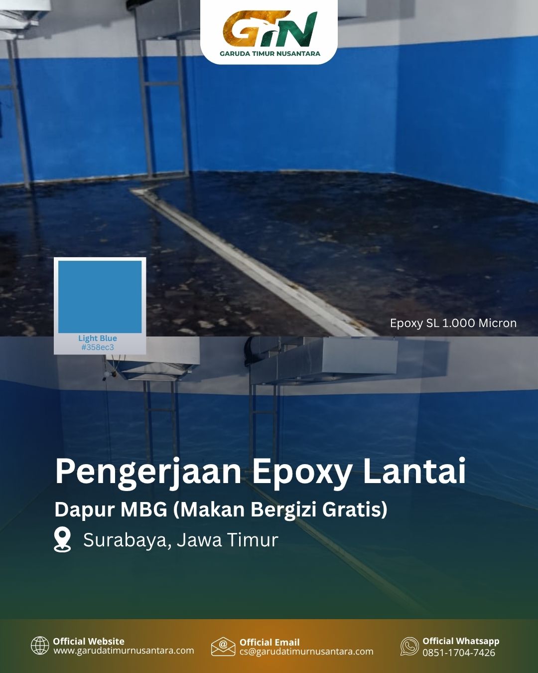 Dapur MBG, Surabaya, Jawa Timur