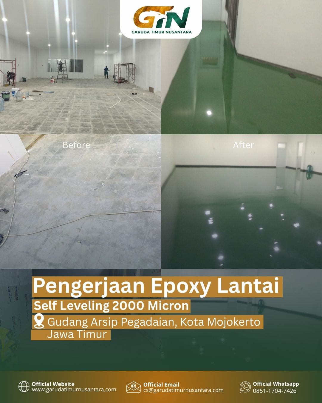 Gudang Arsip Pegadaian, Kota Mojokerto Jawa Timur