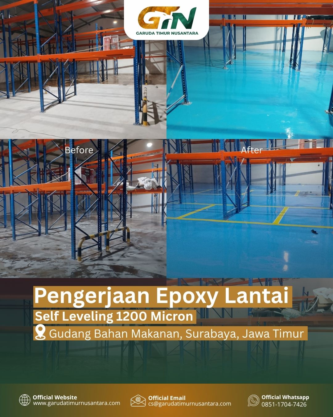Gudang Bahan Makanan, Surabaya, Jawa Timur