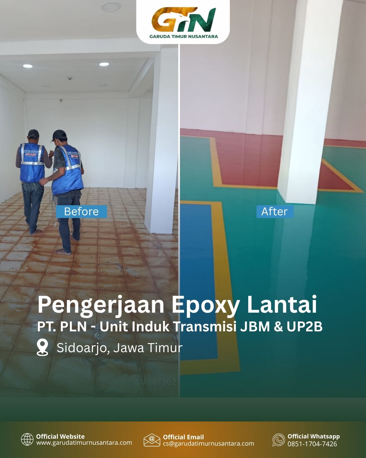 PT. PLN (Sidoarjo, Jawa Timur)