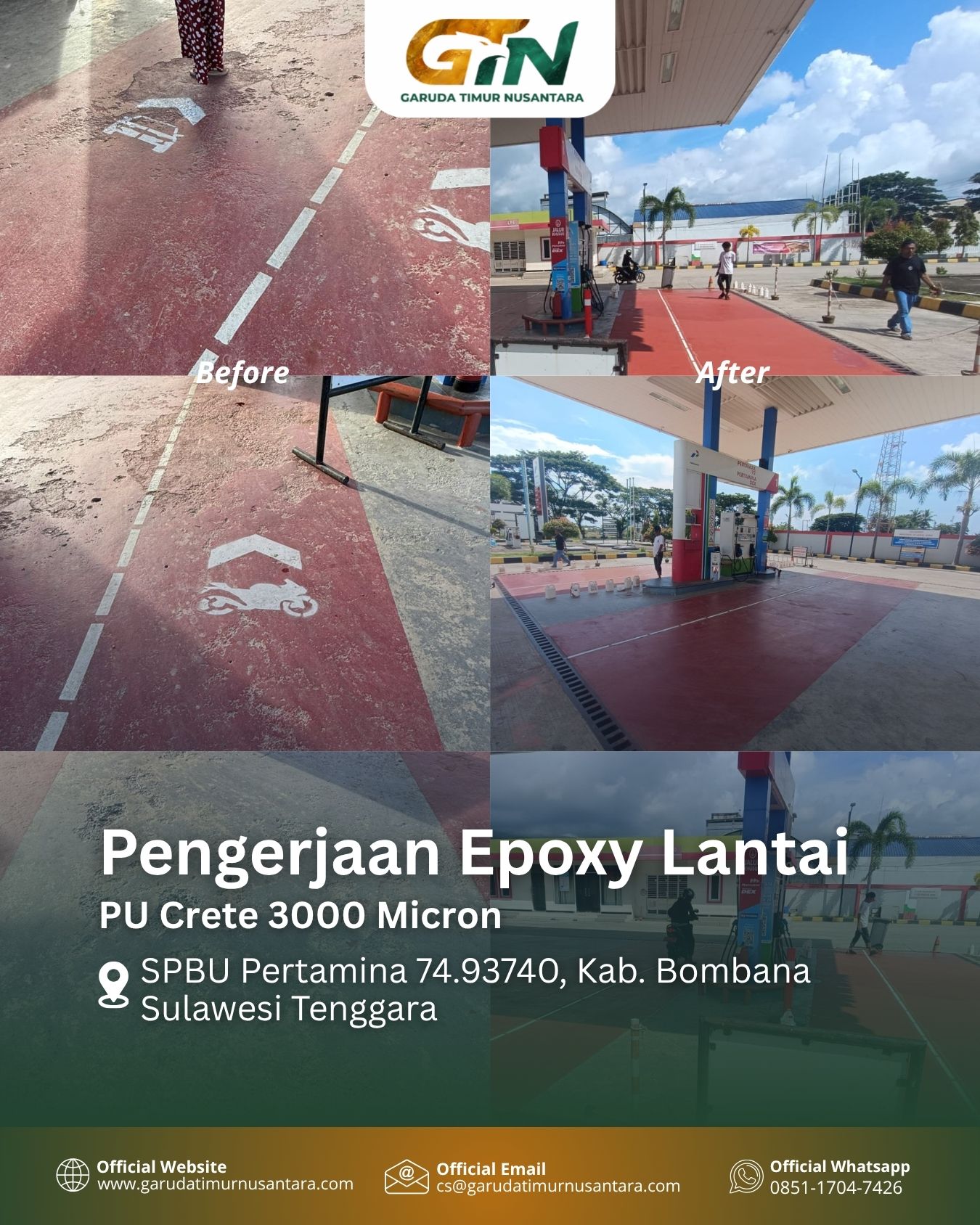 SPBU Pertamina 74.93740, Kab. Bombana Sulawesi Tenggara
