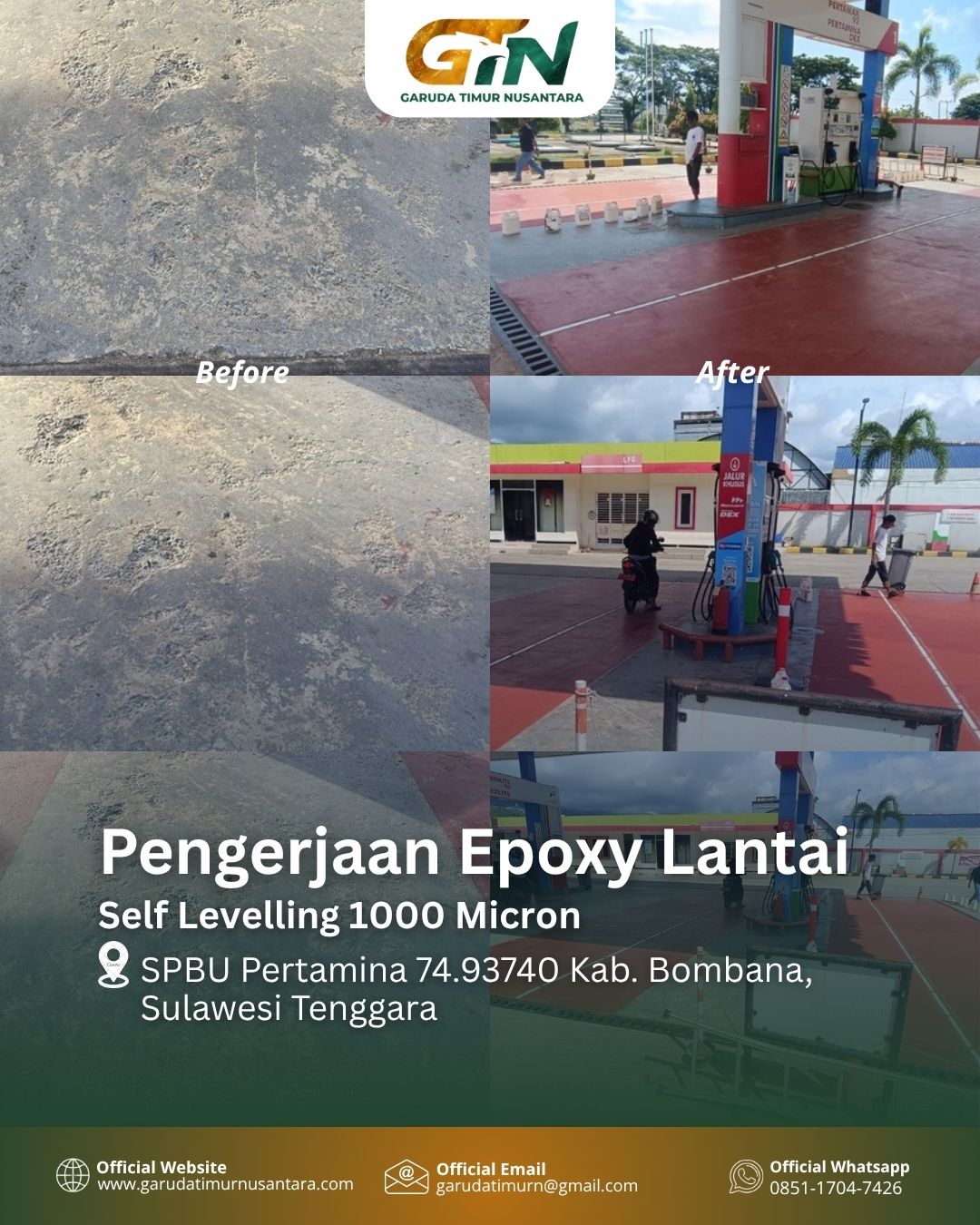 SPBU Pertamina 74.93740 Kab. Bombana, Sulawesi Tenggara